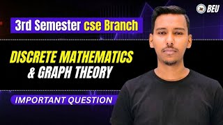 Discrete Mathematics &amp; Graph Theory |  Subjective 🔥 | 3rd Sem CSE | BEU