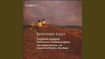 Symphonie espagnole, Op. 21: IV. Andante