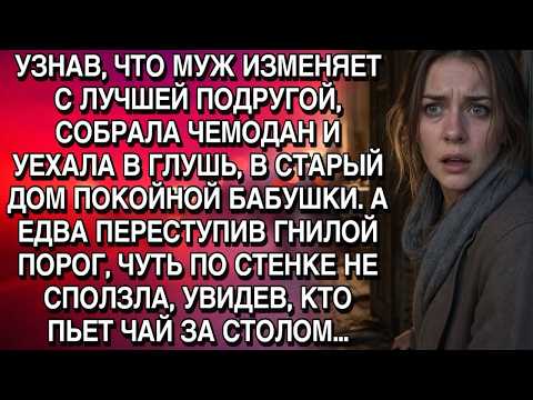 УЗНАВ ОБ ИЗМЕНЕ, Я СБЕЖАЛА К БАБУШКЕ… НО В ЕЁ ДОМЕ КТО-ТО СПОКОЙНО ПИЛ ЧАЙ, СЛОВНО ЖДАЛ МЕНЯ…