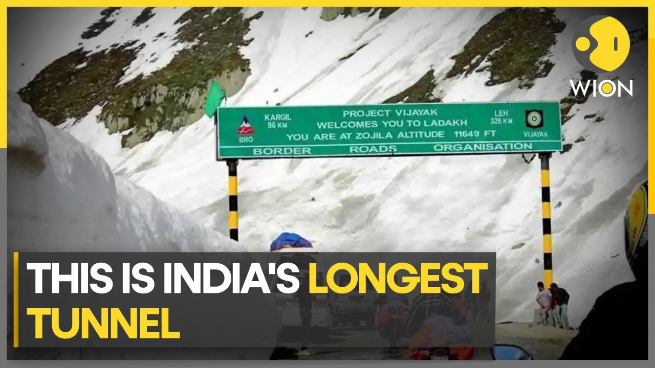 India’s longest and highest tunnel Zojila to boost Ladakh’s connectivity | WION Pulse