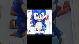 SONIC ICE CUBE KICK! ๐โ ๏ธ #aura #sonic #edit #1m #trollface