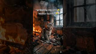মা বিড়ালের শেষ ত্যাগ 😭 | You Will Cry After Watching #emotional #animal #sadstory #cat #viralshorts