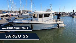 Sargo 25  £112k Walkthrough Tour  The small boat with a big heart!