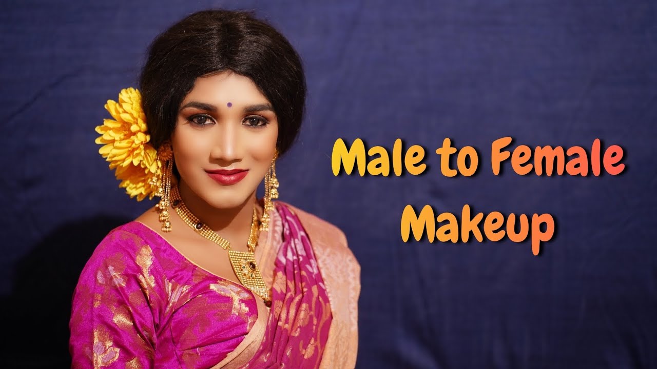 Male To Female Transformation Makeup  