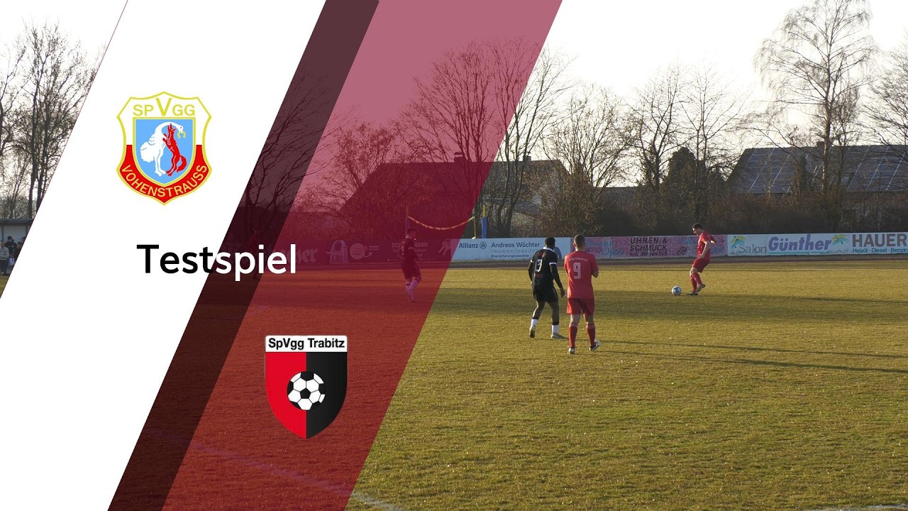 SpVgg Vohenstrauß - SpVgg Trabitz | Testspiel | Tore & Highlights