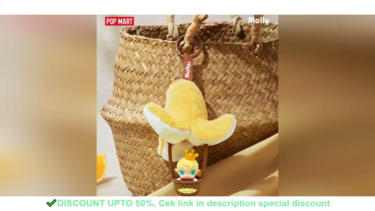POPMART Baby Molly Fruit Colored Scented Sachet Pendant Series Blind Box Toys Kawaii Anime Action Fi