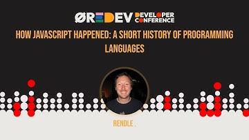 Mark Rendle - How JavaScript Happened: A Short History of Programming Languages