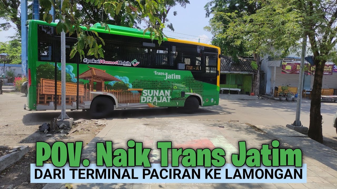 BEGINI SUASANA NAIK TRANS JATIM KORIDOR 7 DARI TERMINAL PACIRAN KE LAMONGAN SAAT MASIH GRATIS