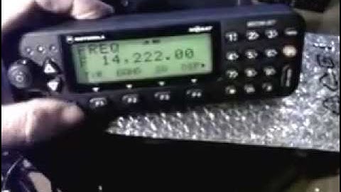 MOTOROLA MOBAT  MICOM 2 ET HF TRANSCEIVER 2013-05-28