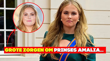 Zorgen Om Prinses Amalia; Ze Zocht Psychische Hulp Vanwege Haar Gewicht!