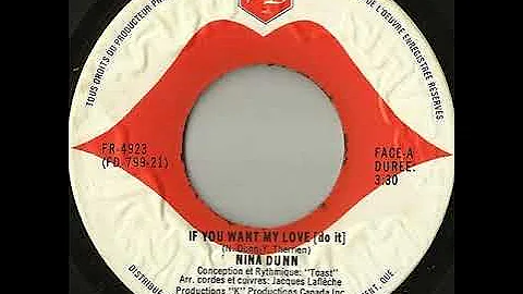 Nina Dunn - If You Want My Love (Do It) (1978)