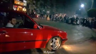 Drifting In Mansoura Dounts By BMW E36 & BMW E30