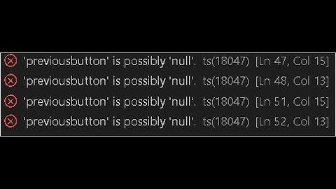 Object is possibly null | Handling Object is possibly null Error in Angular 17 with TypeScript