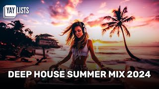 Deep House Summer Mix 2024 🌴🦩  Best Melodic House \& Tropical Deep House Tracks