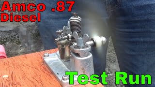 Amco .87 Diesel Test Run