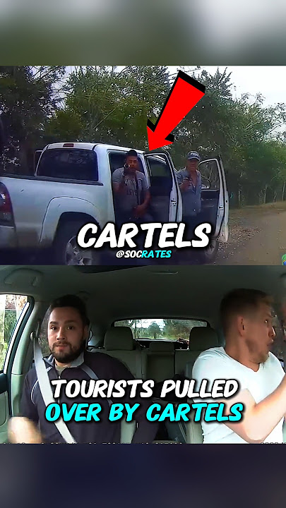 Tourists Pulled Over by Mexican Cartels🤯