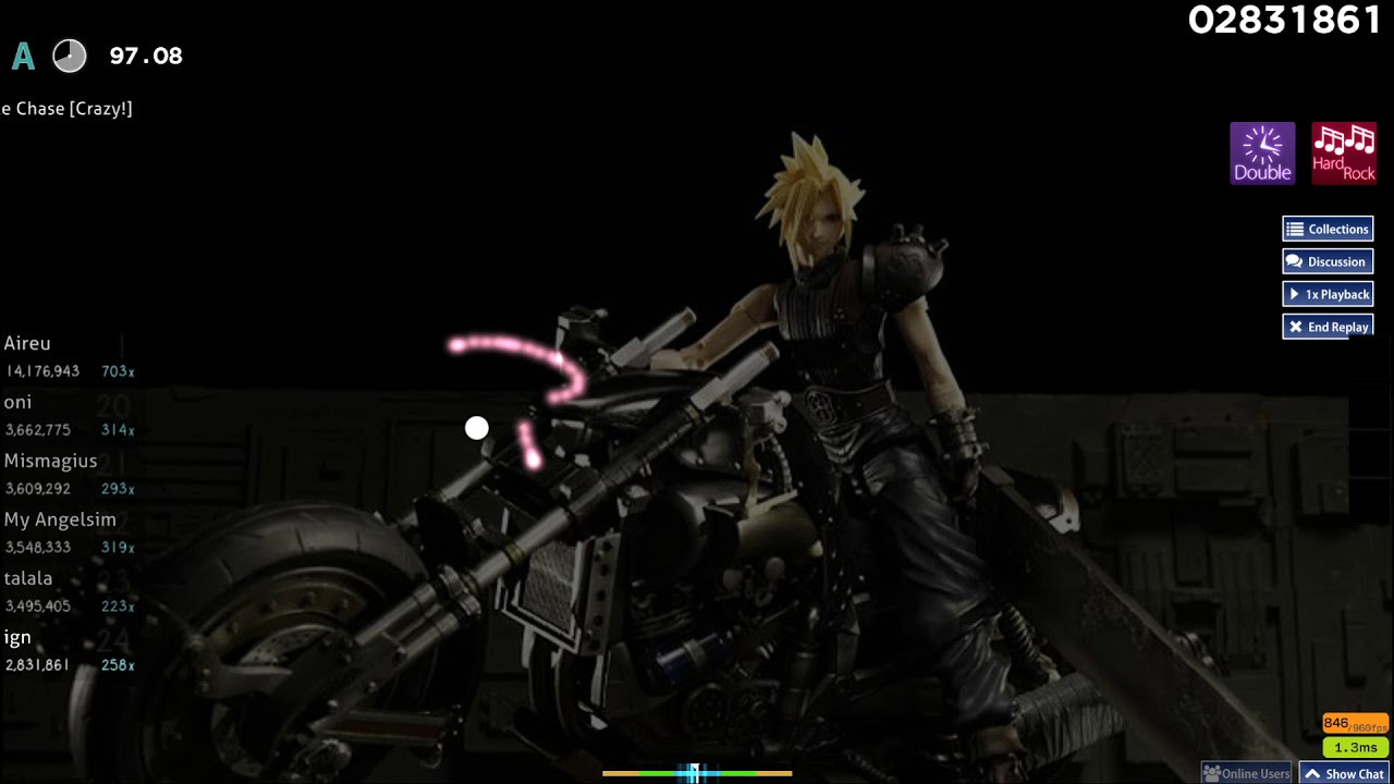 Ign ff7 original soundtrack crazy motorcycle chase crazy dthr