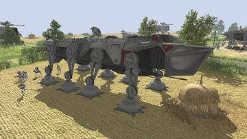 Earth vs Clone Army - Men of War: Assault Squad 2 Cinematic Battle