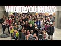 GOING TO DINNER WITH 100 YOUTUBERS | HOW MANY DO YOU KNOW?!