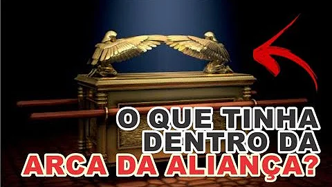 Como é feita a Arca da Aliança?