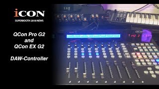 Icon Pro Audio Superbooth 2018 News - Icon QCon Pro G2 DAW Controller