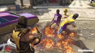 GTA 5 BRUTAL COMPILATION (Grand Theft Auto V Brutality SCORPION/Funny/Thug life)