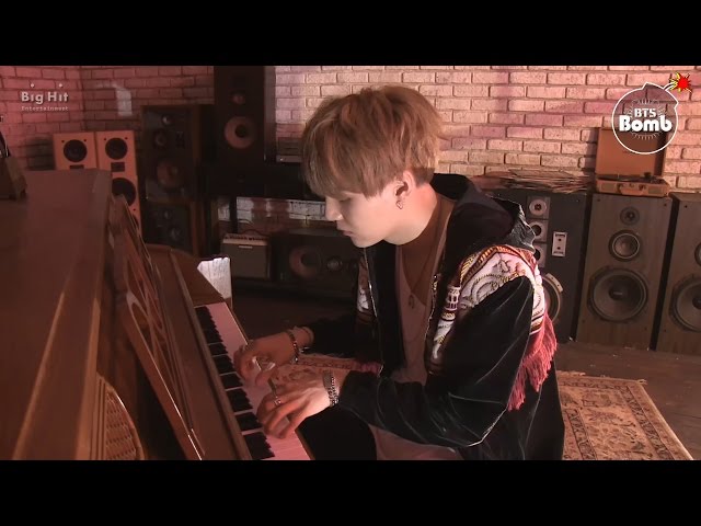 [BANGTAN BOMB] 'WINGS' Short Film Special - First Love (SUGA's Playing the piano) - BTS (방탄소년단) class=
