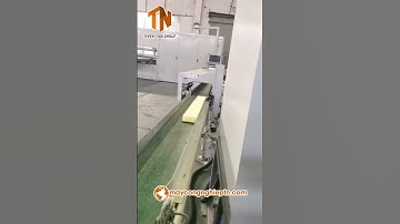 Máy cắt bọt biển liên tục tự động để rửa chén | Máy cắt bọt biển rửa chén | Máy cắt bọt biển | YUPA