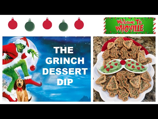 Grinch Dip (Easy Christmas Dunkaroo Dessert Dip) - Mama Cheaps®