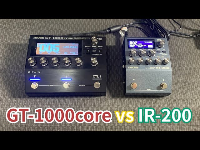 BOSS GT1000core IRデータ FS72つ付属 BOSS GT1000core IRデータ FS72つ付属 - メルカリ
