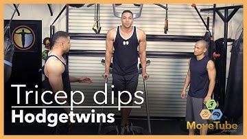 The Hodgetwins Tricep Dips Workout!