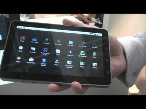 ViewSonic ViewPad 7 Android tablet with 7 inch capacitive Touchscreen Hands-on at IFA 2010