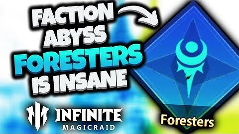 [Infinite Magicraid] Foresters is INSANE with their CC
