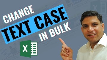 Change Text Case in Excel using VBA /Macro | Multiple Columns in 1 click