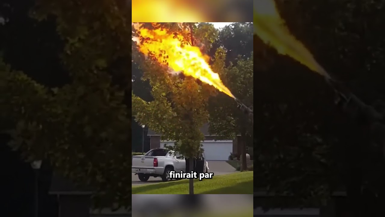 Il A Détruit Ce Nid De Frelons Avec Un Lance-flammes.