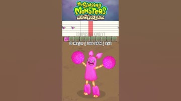 Gold Island PomPom Composer Tutorial #msm #fanmade #mysingingmonsters 