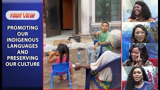 Mixed Race Kid Raised Abroad Spotted Speaking Fluent Igbo With His Grandmother (TRENDING VIDEO)