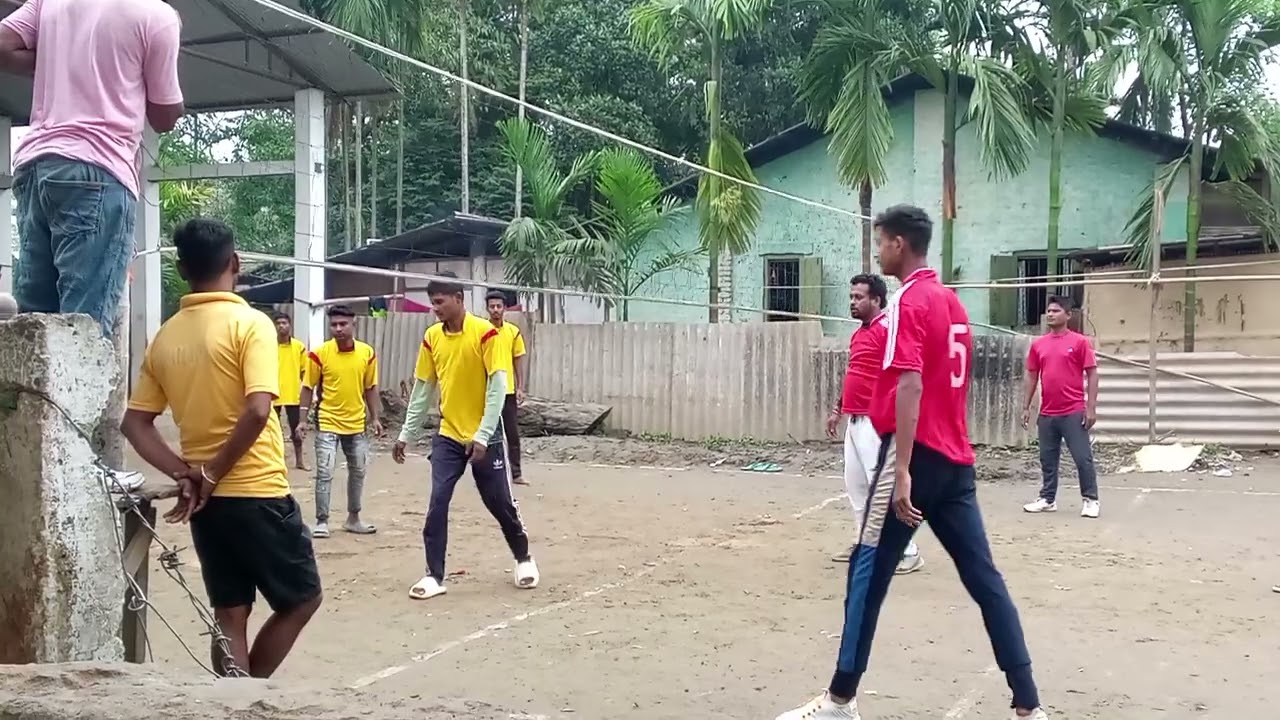 udalguri TE volleyball match