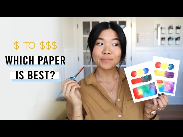 Baohong Watercolour Paper review: Artist & Student Grade 