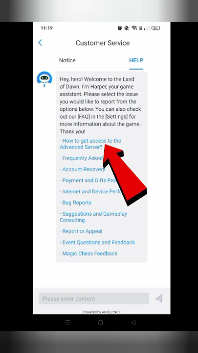 How to get access to the advanced server in Mobile Legends #tutorial #mlbbphilippines #mobilelegends