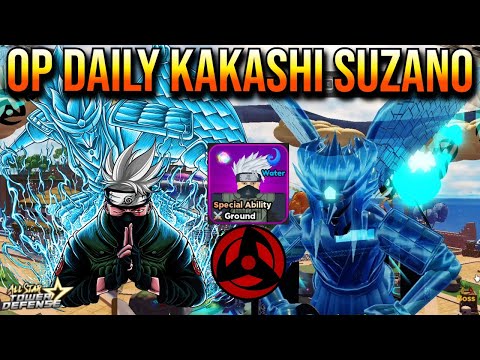 SUZANO KAKASHI OP DAILY STARDUST SOLO ALL STAR TOWER DEFENSE 