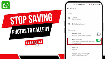 HOW TO STOP WHATSAPP FROM SAVING PHOTOS & VIDEOS IN YOUR GALLERY