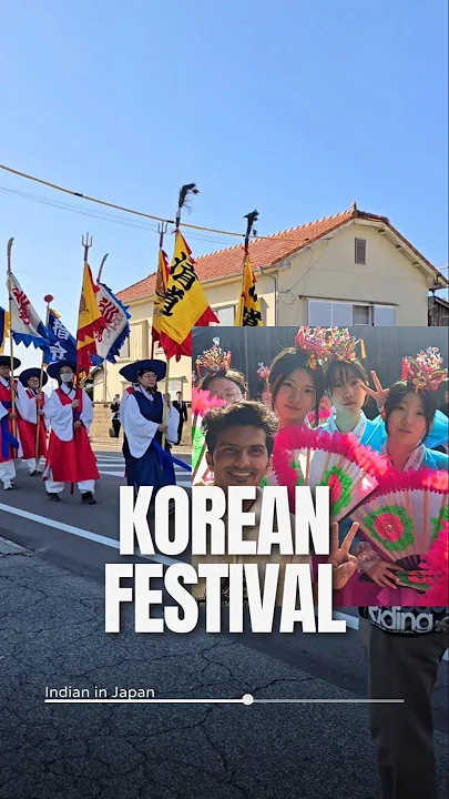 Korean girls and Korean festival in Japan 🇯🇵 🇰🇷 | Japan Festival short in Hindi | Indian in Japan