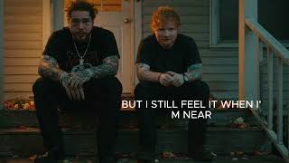 Post Malone & Ed Sheeran - Half A Memory | Lyrics Video