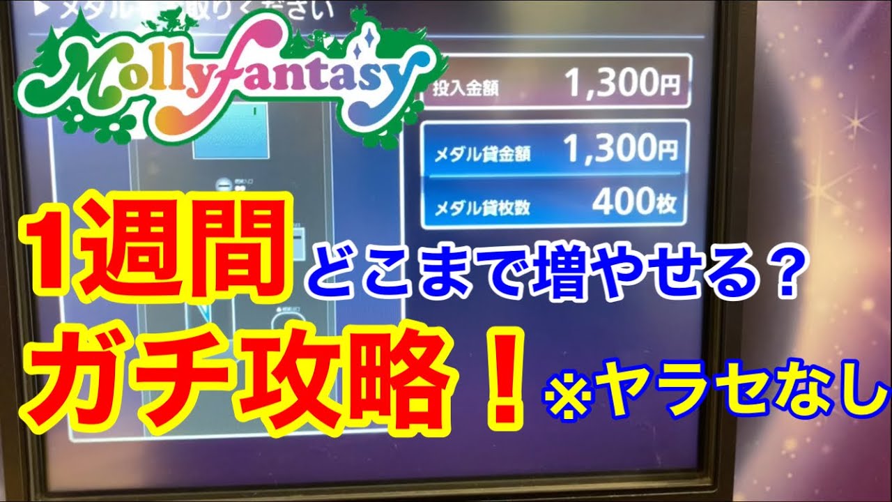 [ガチ攻略]どこまで増やせるの？モーリーのメダルを1週間増やし続ける企画！[1日目][メダルゲーム]