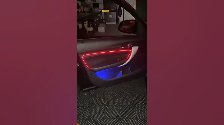 BMW 1 Series Ambient Lights - #automobile #car #mercedes #bmw3series
