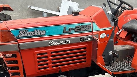 Máy Kubota L1-225 Nhật Bãi giá 100 triệu có gì ??? Lh : 0982365915 Mạnh Hải Dương