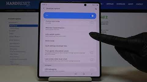 How to Enable Automatic Updates in SAMSUNG Galaxy Z Fold 2 – Software Update