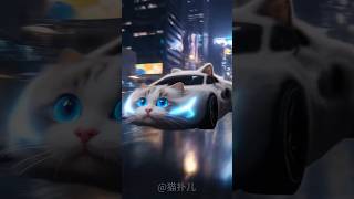 Transformed cat #ai短片 #cat #治愈系 #cute #animals #funny #kitten #cutecat #fashion #pets