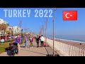 Antalya, Turkey: Beach walk in a winter! Travel 2022 - Walking tour